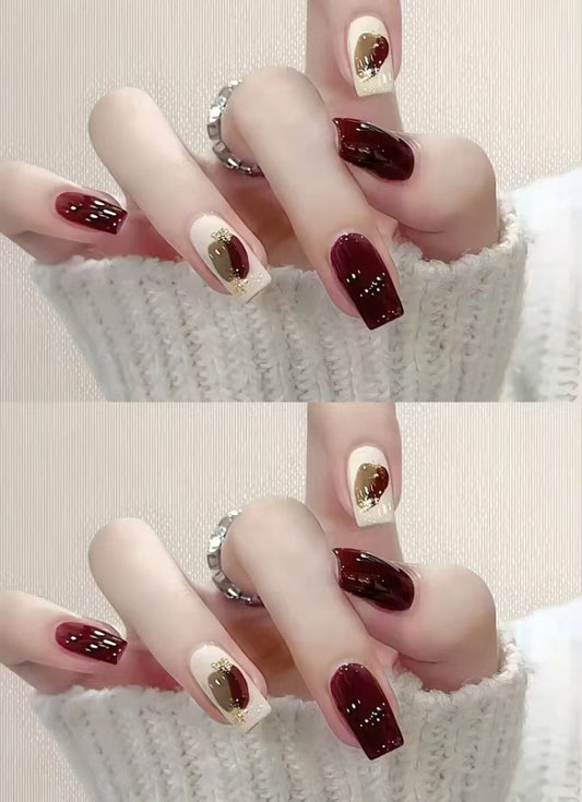 wear  a nail (美甲）